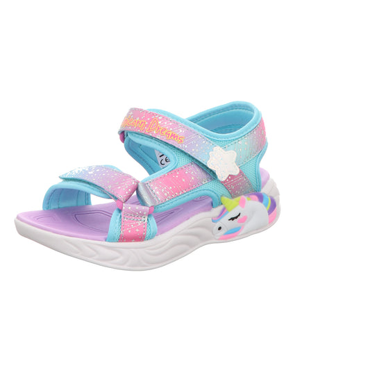 Skechers Damen Sandale Unicorn Dreams in lila