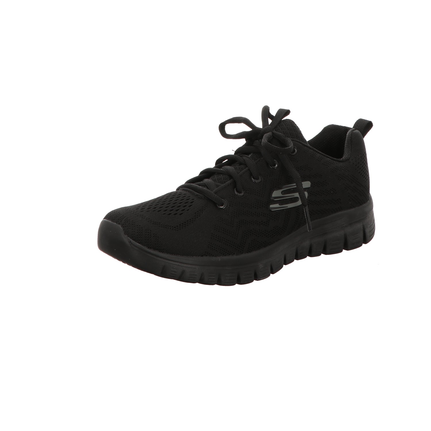 Skechers Damen Schnürschuh Graceful Get Connected in schwarz