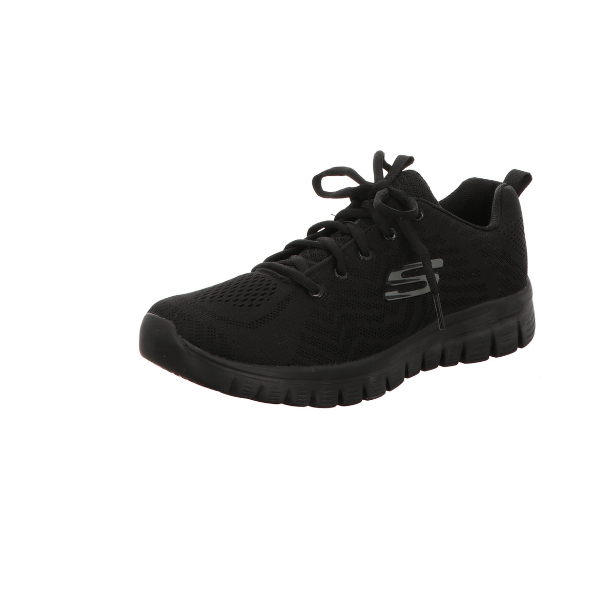 Skechers Damen Schnürschuh Graceful Get Connected in schwarz