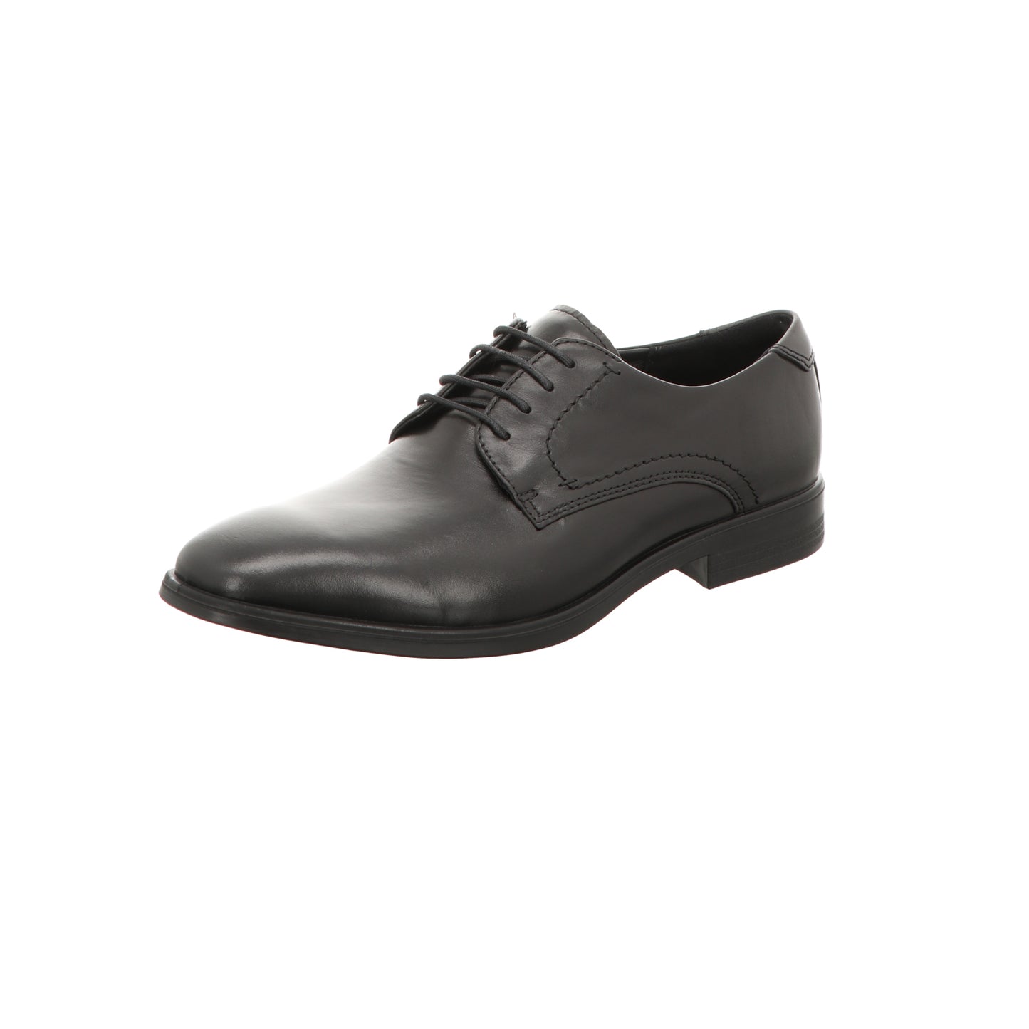 Ecco Herren Schnürschuh Melbourne in schwarz