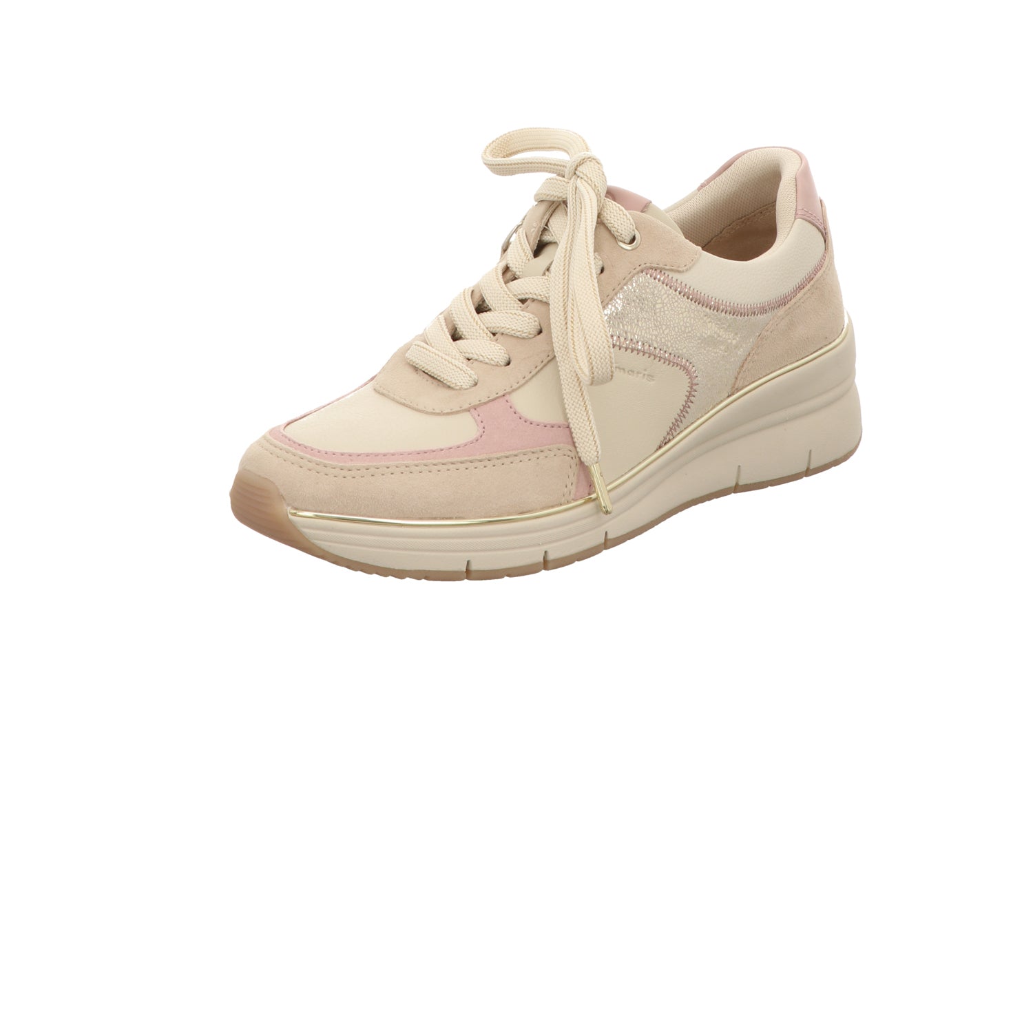 Tamaris Damen Schnürschuh M2376443 in weiss