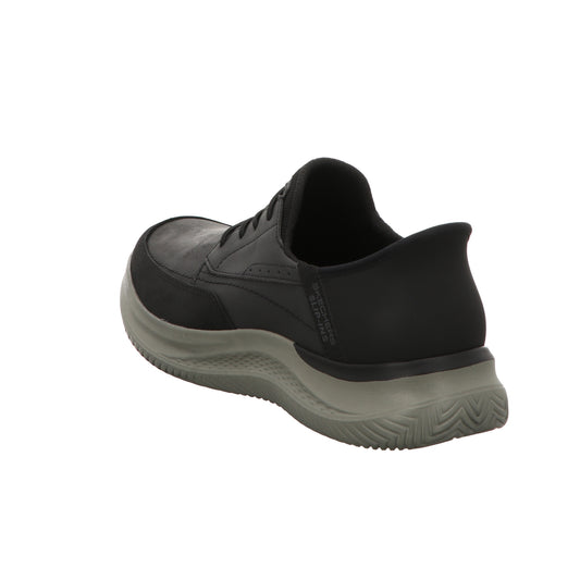 Skechers Herren Slipper Slip-Ins Hasting in schwarz