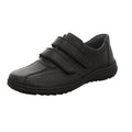 Waldläufer Herren Slipper Herwig in schwarz