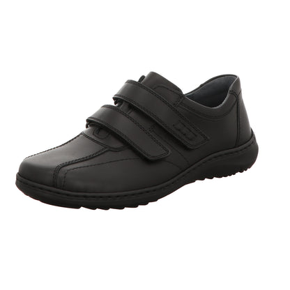 Waldläufer Herren Slipper Herwig in schwarz