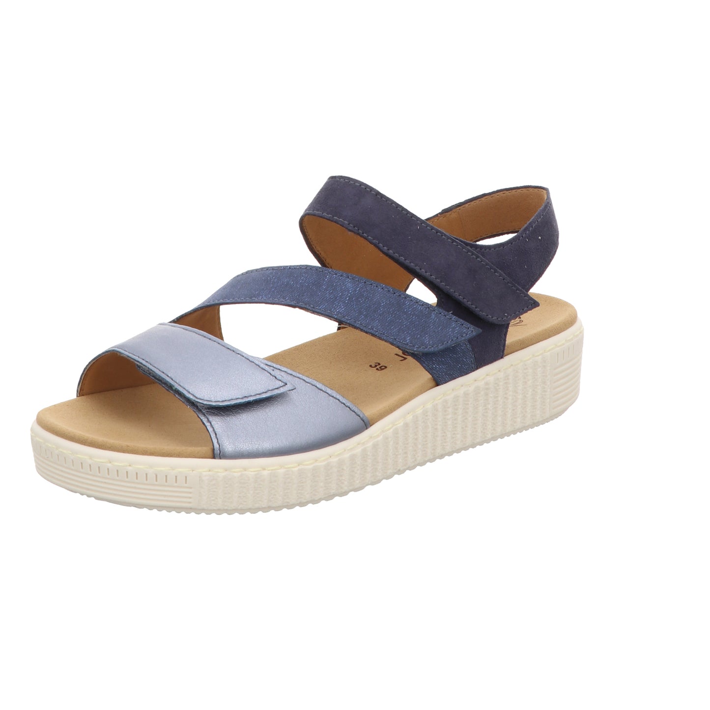 Gabor Damen Sandale bequem  in blau