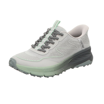 Skechers Damen Slipper Slip-Ins Switch Back in grau