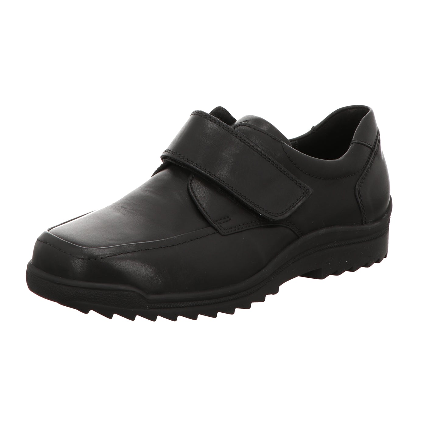 Waldläufer Herren Slipper Kai in schwarz