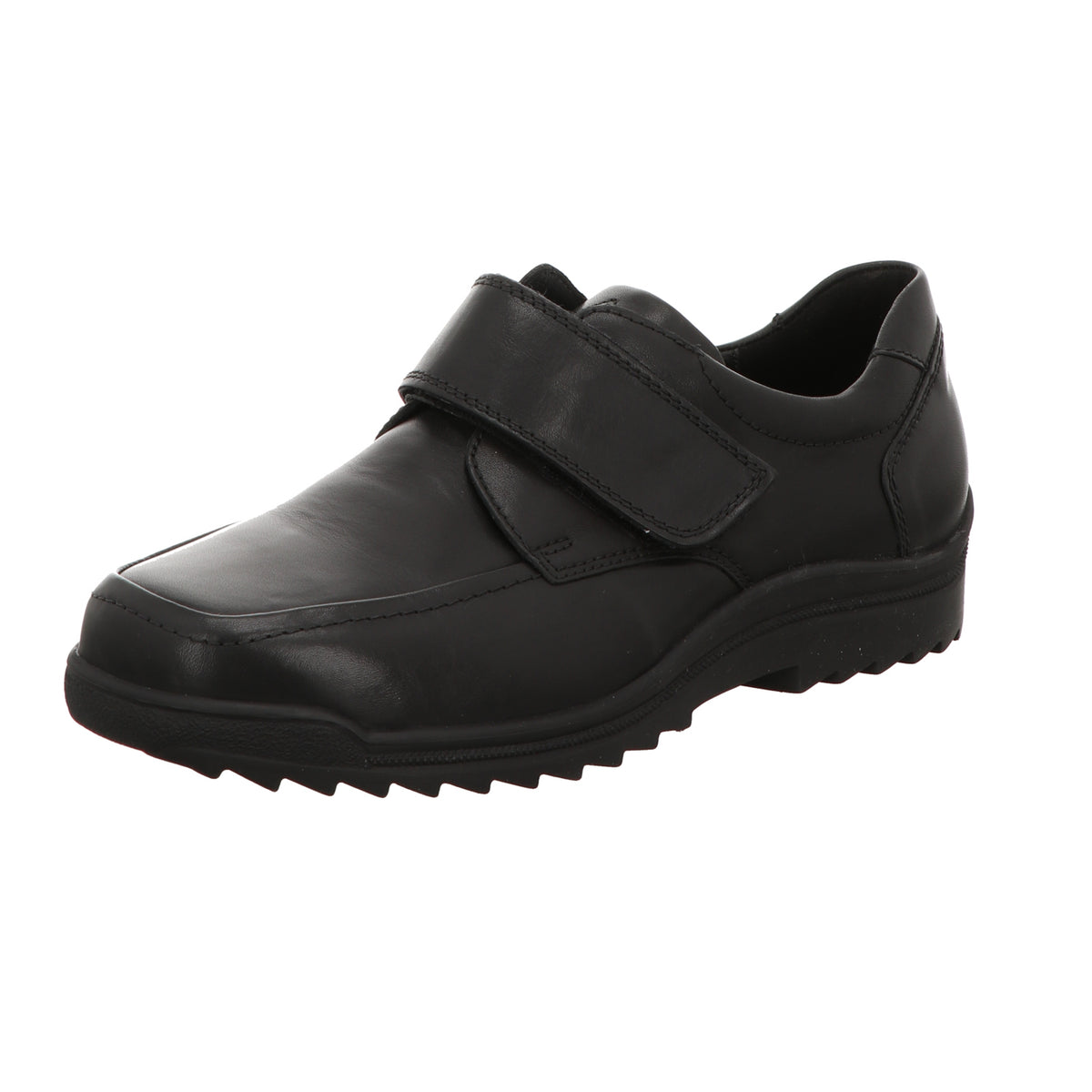 Waldläufer Herren Slipper Kai in schwarz