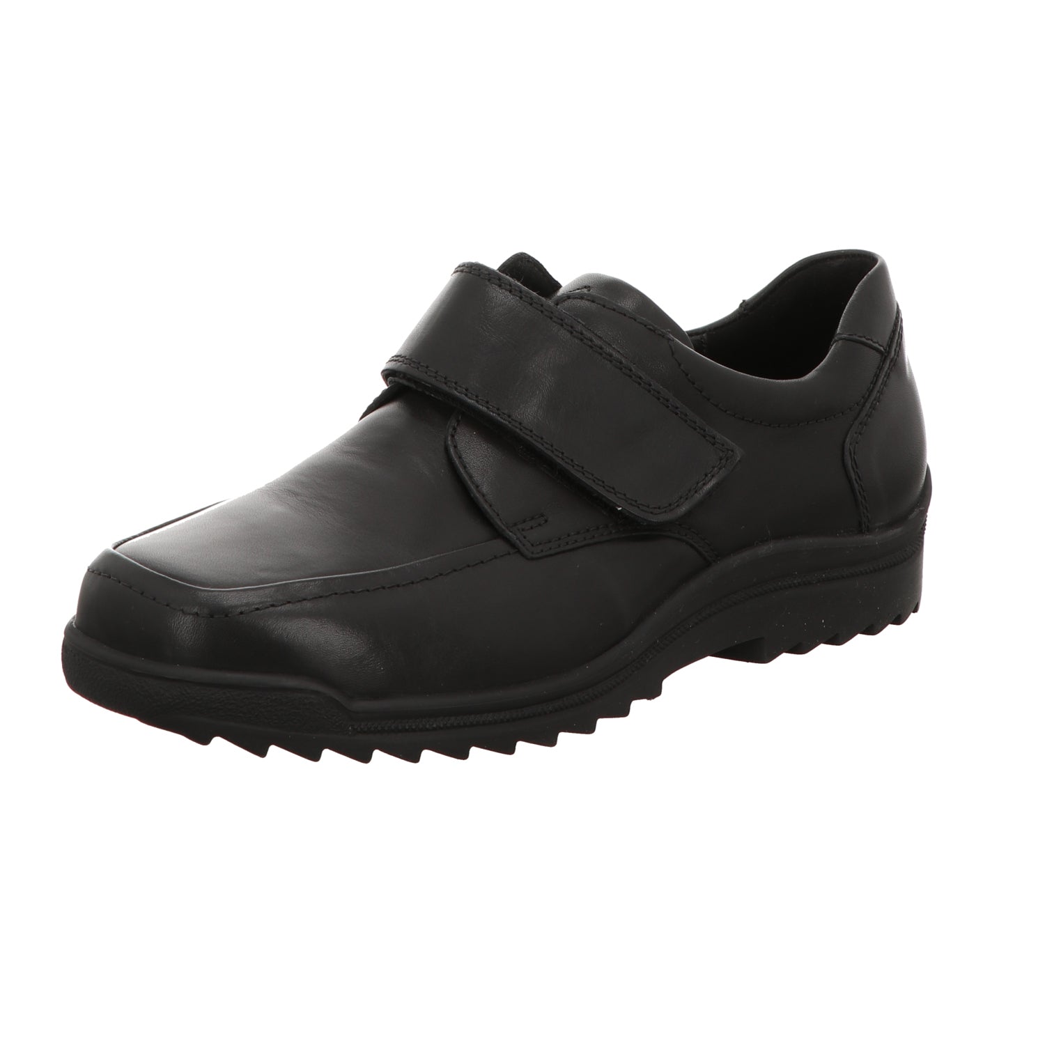 Waldläufer Herren Slipper Kai in schwarz