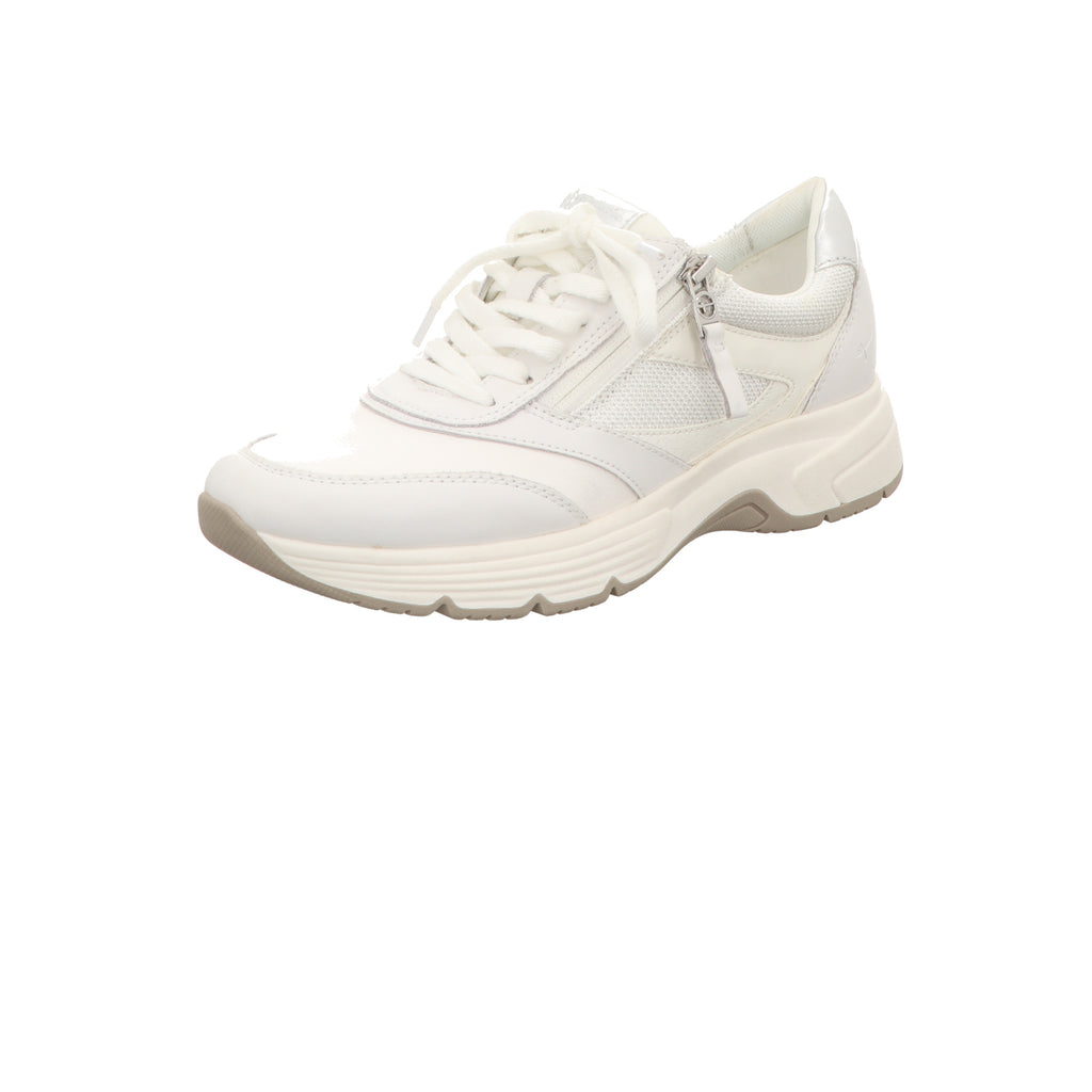 Tamaris Damen Schnürschuh M8370545 in weiss