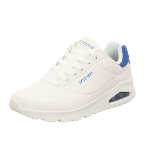 Skechers Herren Schnürschuh Uno in weiss