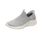 Skechers Damen Slipper Slip Ins Ultra Flex 3.0 in grau