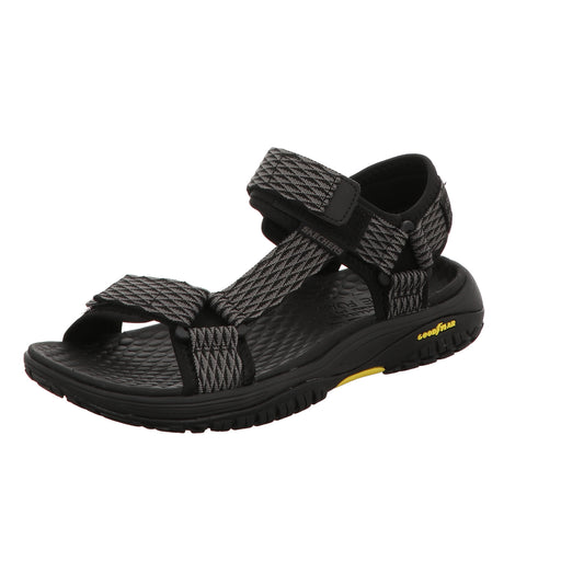 Skechers Herren Sandalette Relaxed Fit Rip Tide in schwarz