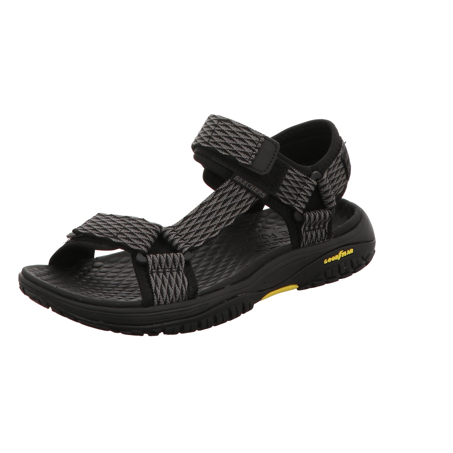Skechers Herren Sandalette Relaxed Fit Rip Tide in schwarz