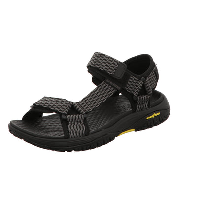 Skechers Herren Sandalette Relaxed Fit Rip Tide in schwarz