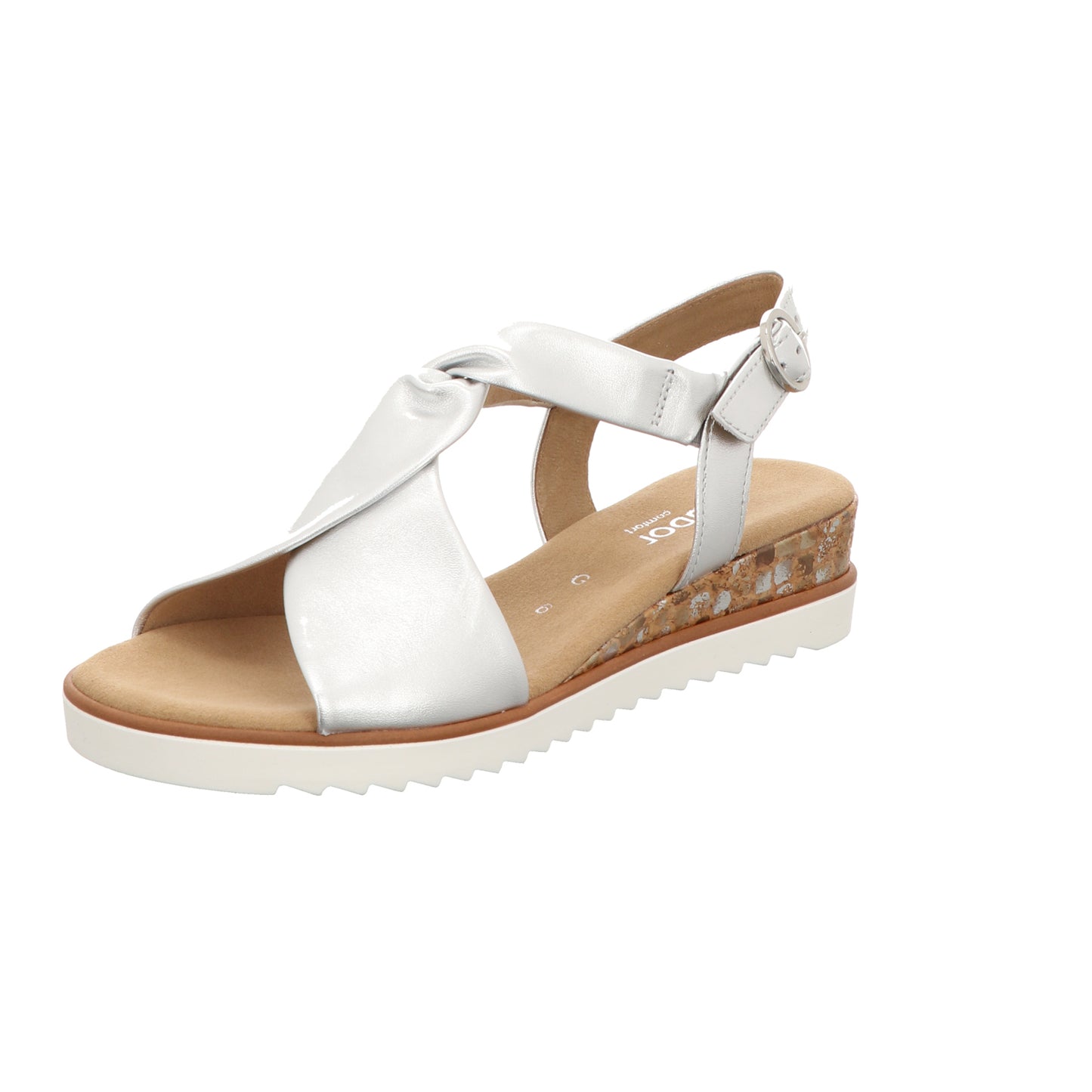 Gabor Damen Sandalette  in silber