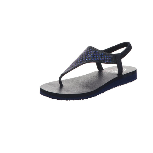 Skechers Damen Sandalette Meditation-Rockstar in blau