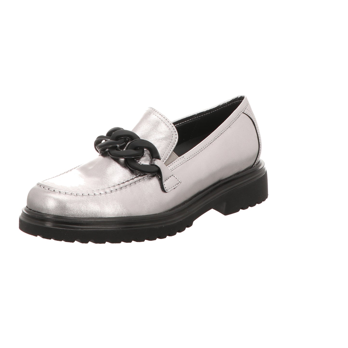 Gabor Damen Slipper Davos in silber