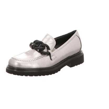 Gabor Damen Slipper Davos in silber
