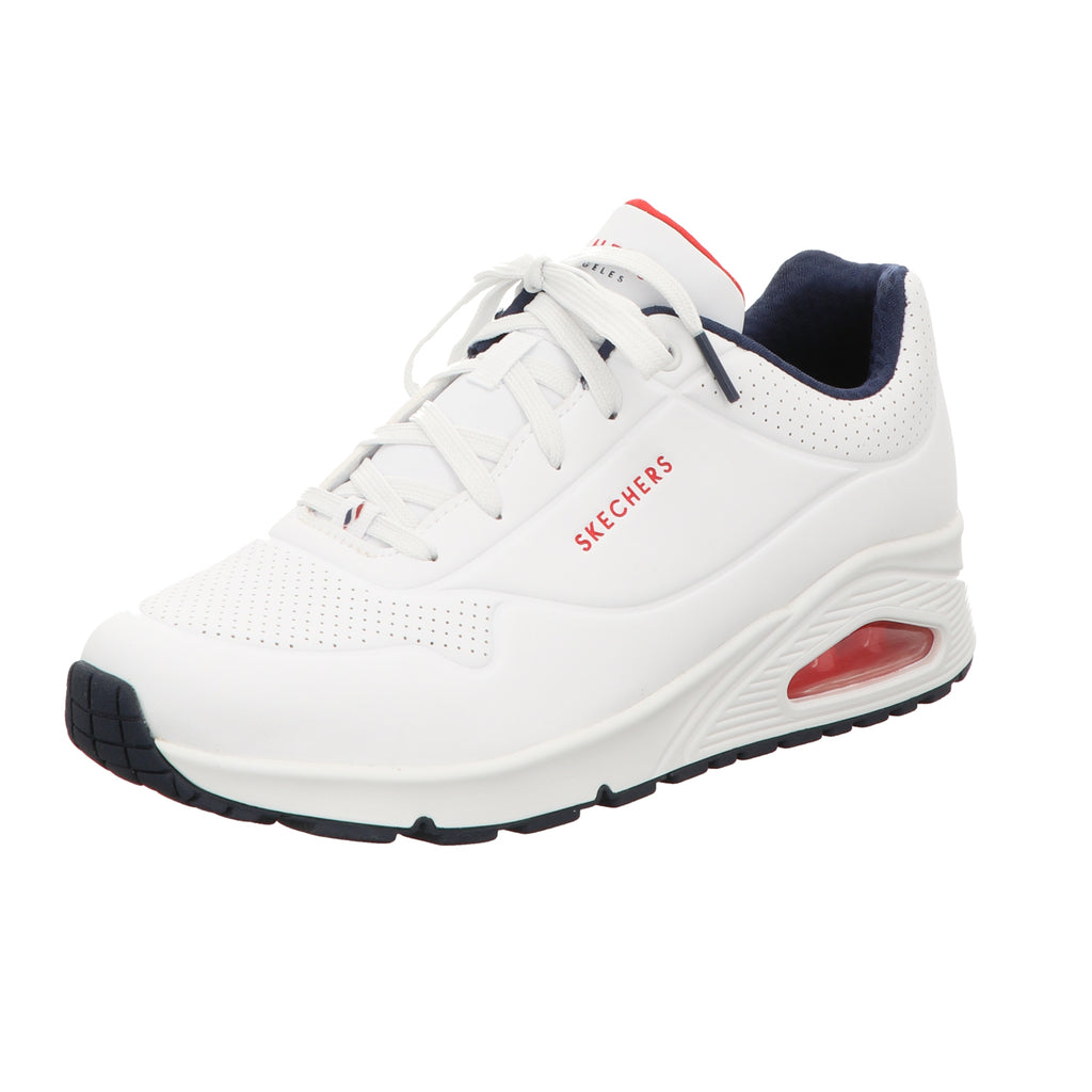 Skechers Damen Schnürschuh Uno Stand On Air in beige