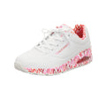 Skechers Damen Schnürschuh Uno Goldcrown  Loving Love in weiss