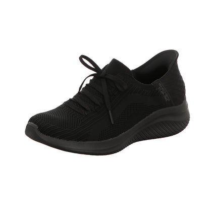 Skechers Damen Slipper Slip-Ins Ultra Flex 3.0 in schwarz