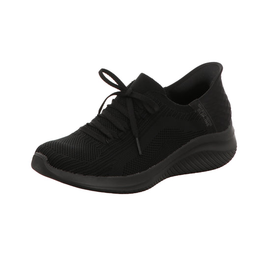 Skechers Damen Slipper Slip-Ins Ultra Flex 3.0 in schwarz