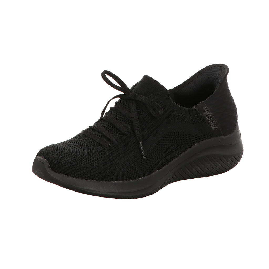 Skechers Damen Slipper Slip-Ins Ultra Flex 3.0 in schwarz