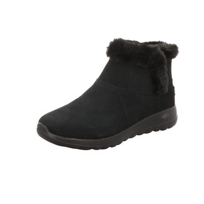 Skechers Damen Schnürstiefel On The Go Joy Bundle Up in schwarz