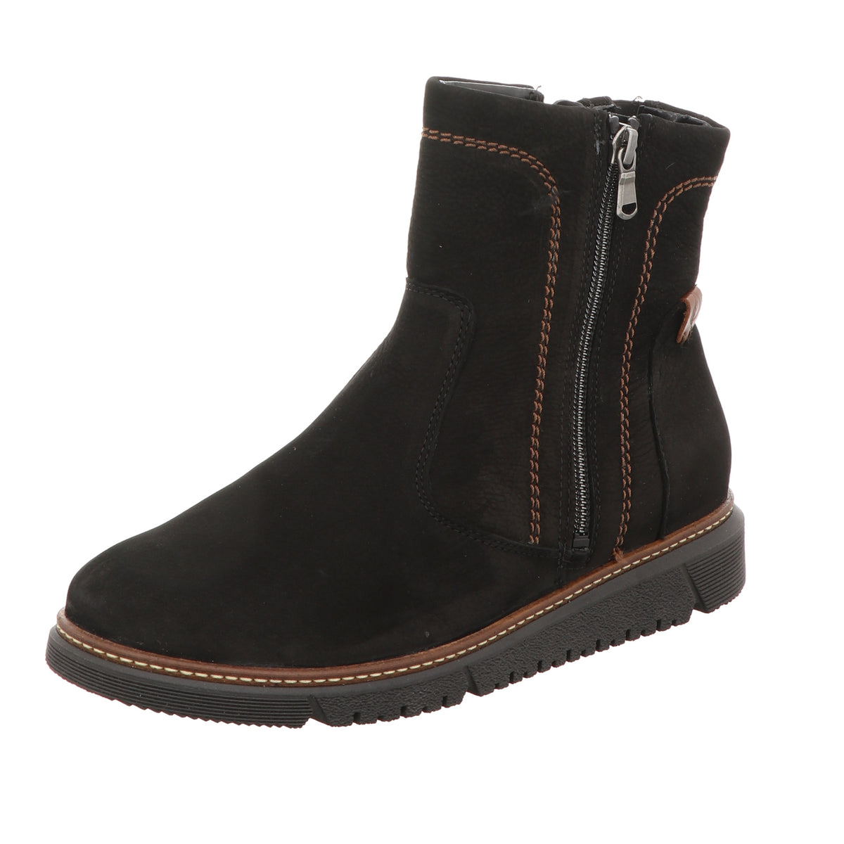 Waldläufer Damen Stiefel K-Gesa in schwarz