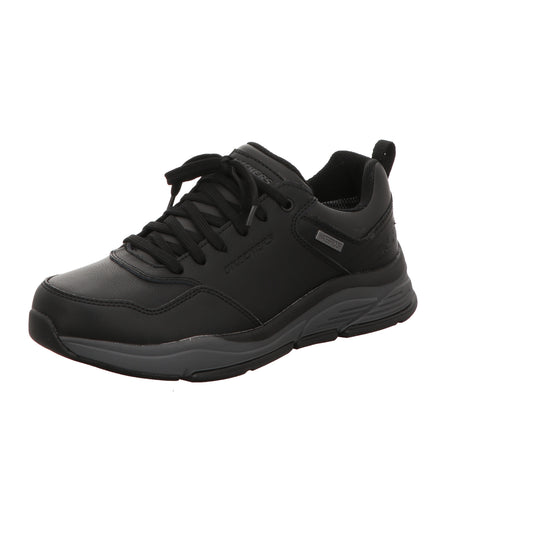 Skechers Herren Schnürschuh Relaxed Fit  Benago Hombre in schwarz