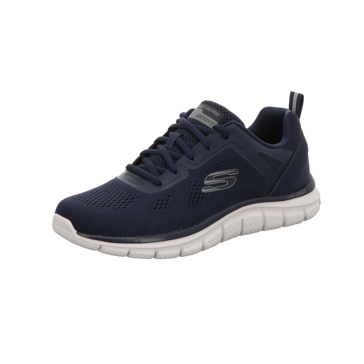 Skechers Herren Schnürschuh Track Boader in blau
