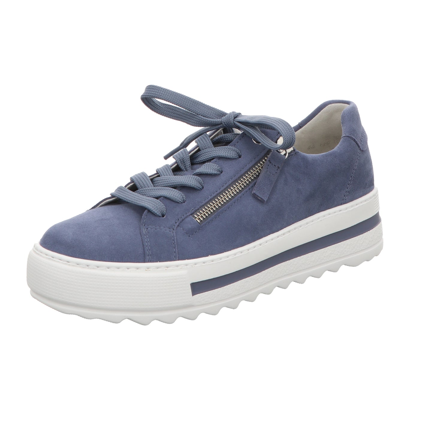 Gabor Damen Schnürschuh Florenz in hellblau