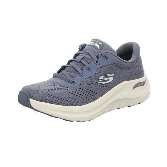Skechers Damen Schnürschuh Arch Fit 2.0 in blau