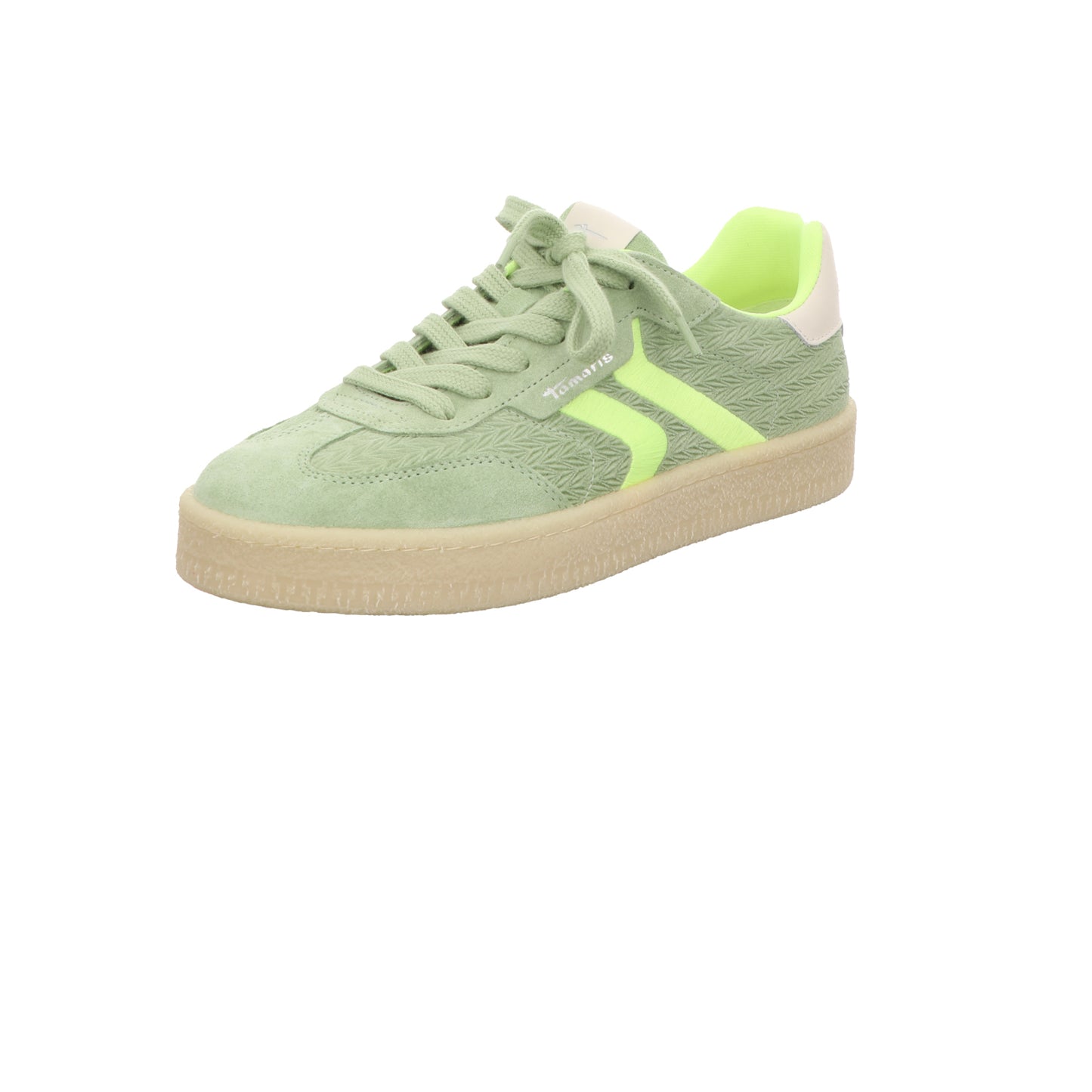 Tamaris Damen Schnürschuh M2372344 in gruen