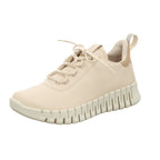 Ecco Damen Schnürschuh Gruuv in grau