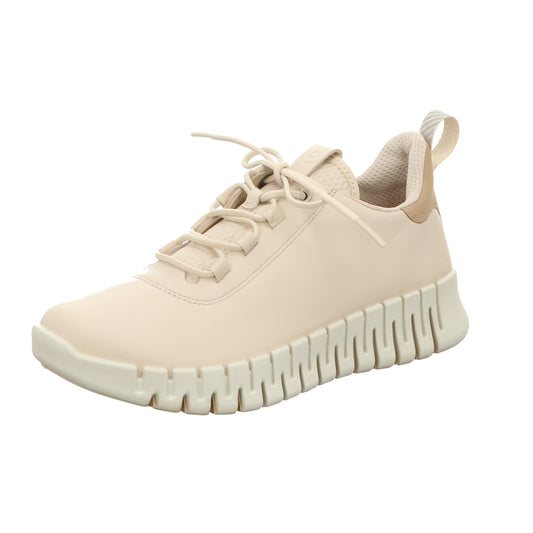 Ecco Damen Schnürschuh Gruuv in grau