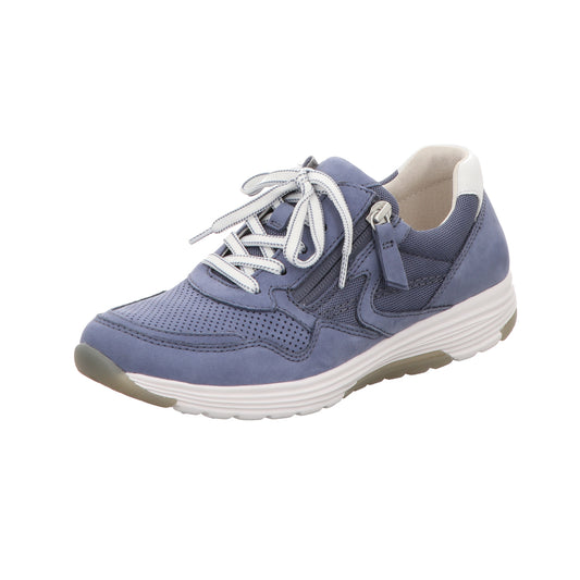 Gabor Damen Schnürschuh bequem  in weiss