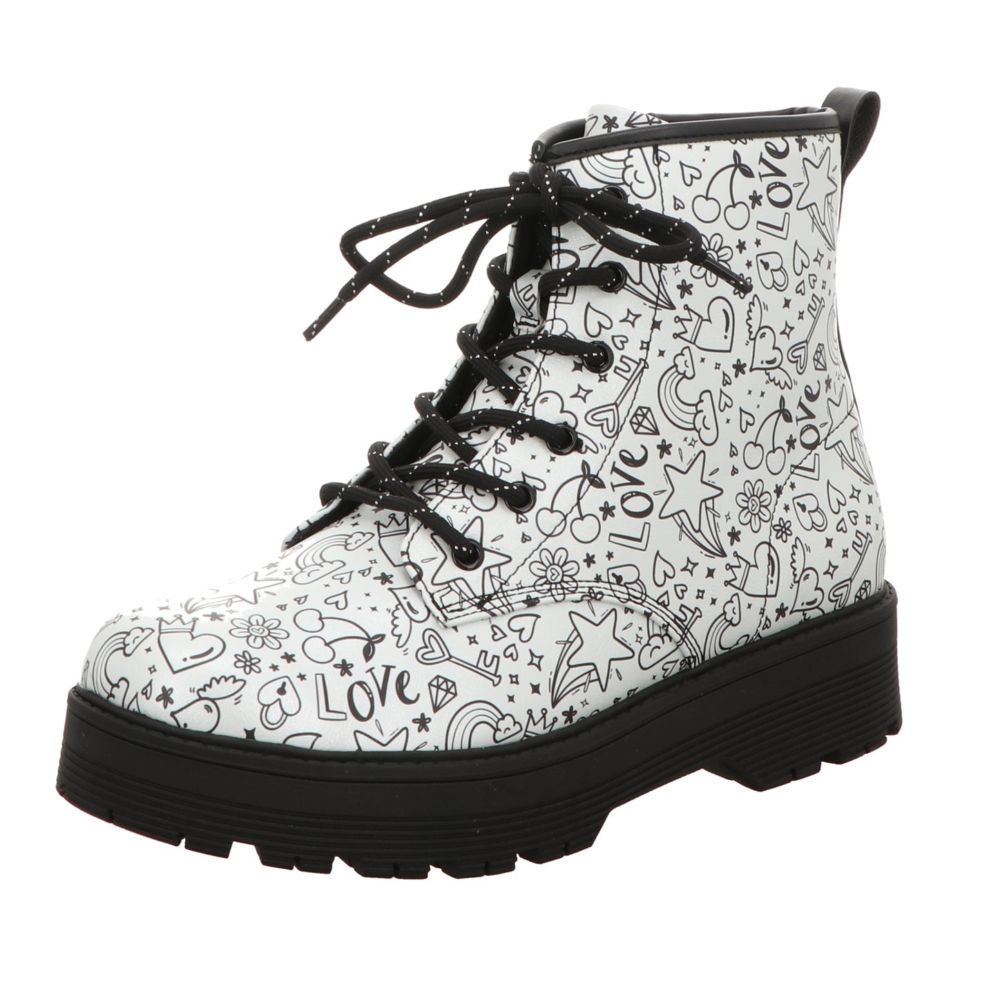 Skechers Damen Stiefel Gravlen Hi in silber