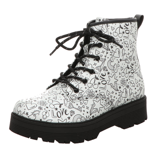Skechers Damen Stiefel Gravlen Hi in silber