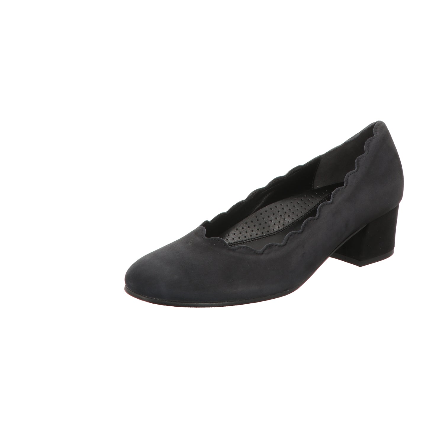 Gabor Damen Pumps bequem Tunis in dunkelblau