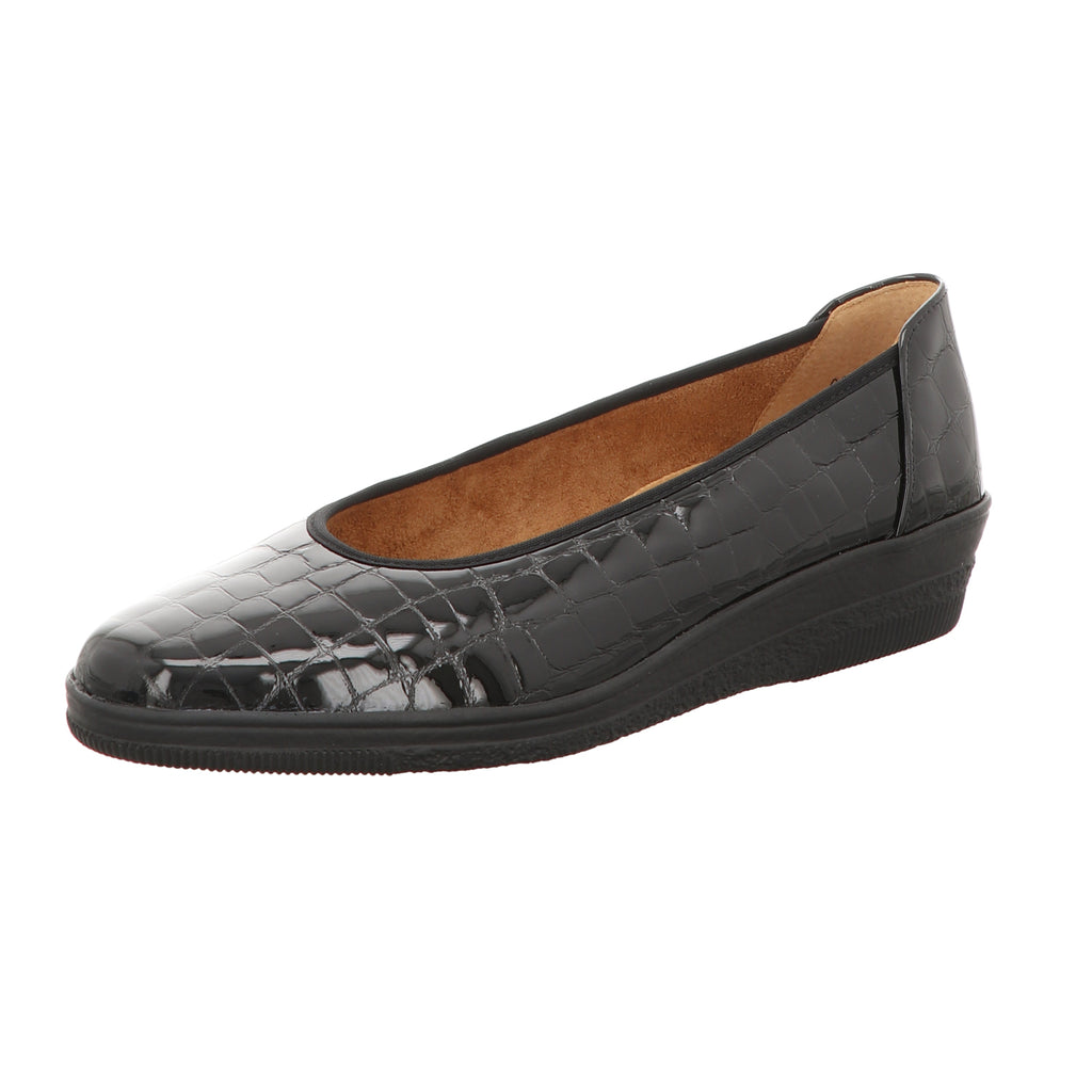 Gabor Damen Slipper Rhodos in schwarz