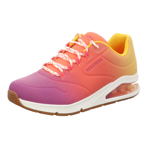 Skechers Damen Schnürschuh Uno 2 - Ombre Away in pink