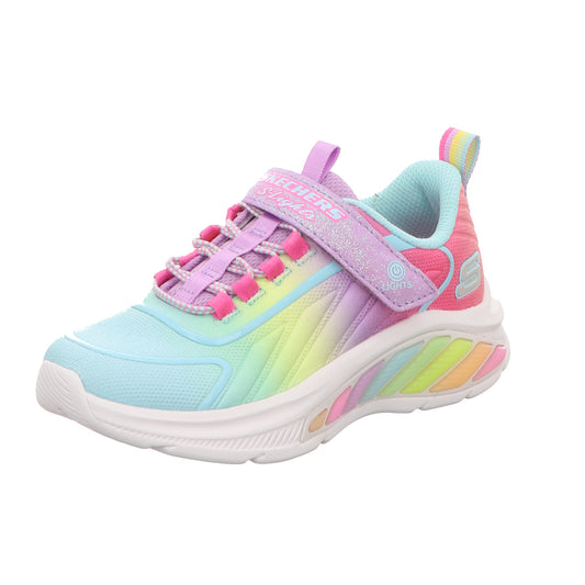 Skechers Damen Slipper Rainbow Cruisers in lila