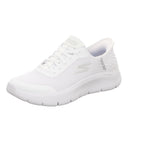 Skechers Damen Slipper Slip-Ins: Go Walk Flex in weiss