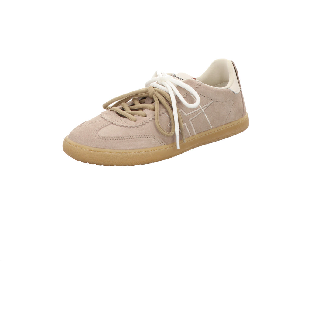 Tamaris Damen Schnürschuh M2360946 in taupe
