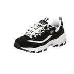 Skechers Damen Schnürschuh D'lites in schwarz