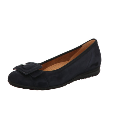 Gabor Damen Pumps bequem  in dunkelblau