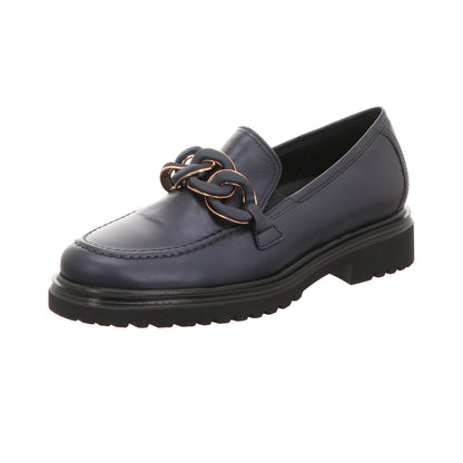 Gabor Damen Slipper Davos in blau