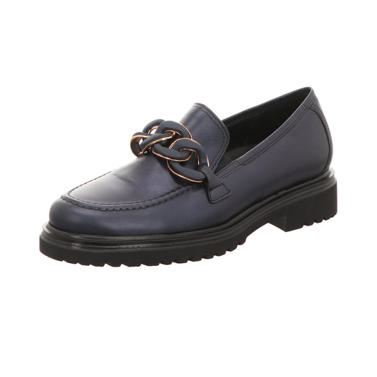 Gabor Damen Slipper Davos in blau